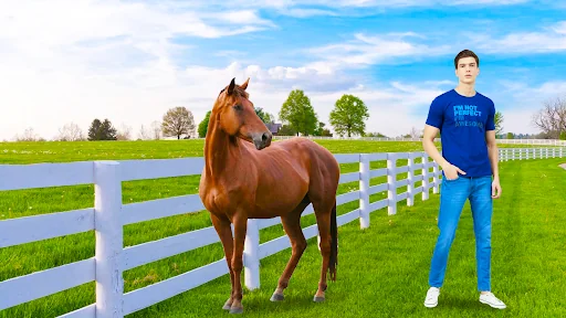 Horse Photo Editor and Frames screenshot 3