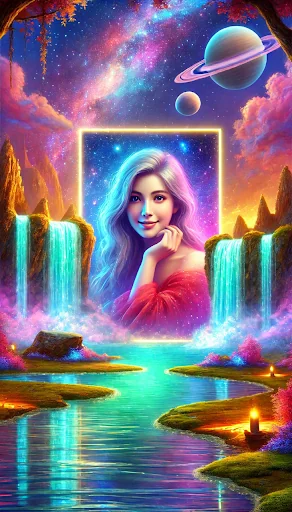 Waterfall Photo Frames Editor screenshot 2