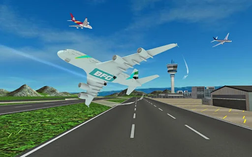 Fly Plane Flight 3D Airplane screenshot 1