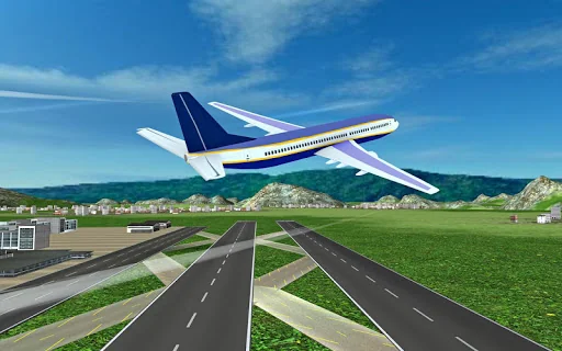 Fly Plane Flight 3D Airplane screenshot 2