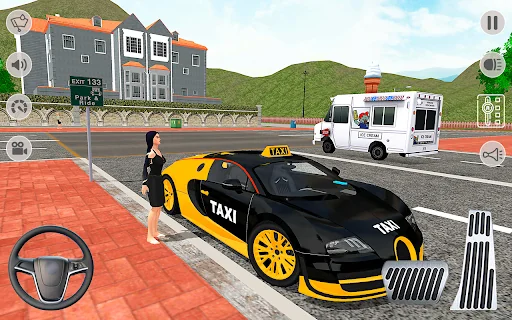 Sleepy Taxi - Car Driving Game
