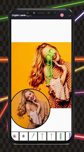Add Laser Eyes - Photo Editor screenshot 1