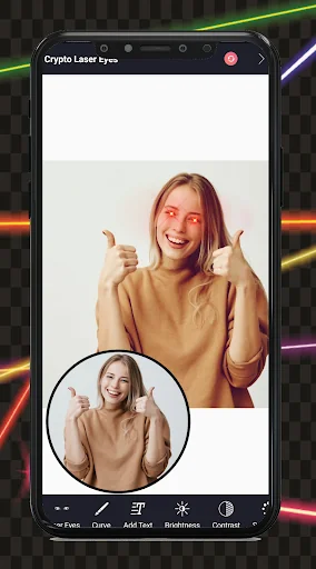 Add Laser Eyes - Photo Editor screenshot 4