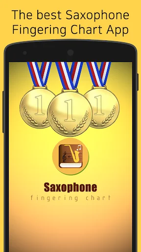 Saxophone Fingering Chart screenshot 1