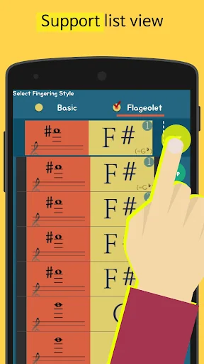 Saxophone Fingering Chart screenshot 3