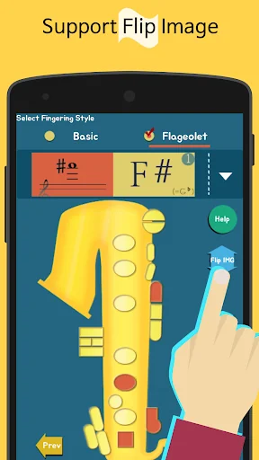 Saxophone Fingering Chart screenshot 4