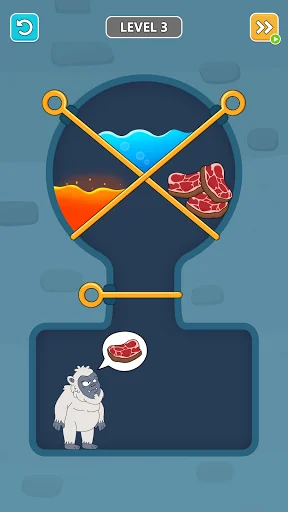 Feed The Animals-Pull Pin Save screenshot 2