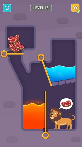 Feed The Animals-Pull Pin Save screenshot 4