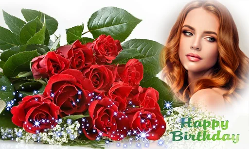 Birthday photo frame