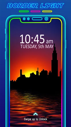 Border Light - LED Wallpaper