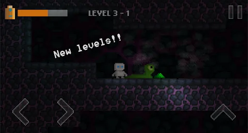 Super Retro Bot platform game screenshot 1