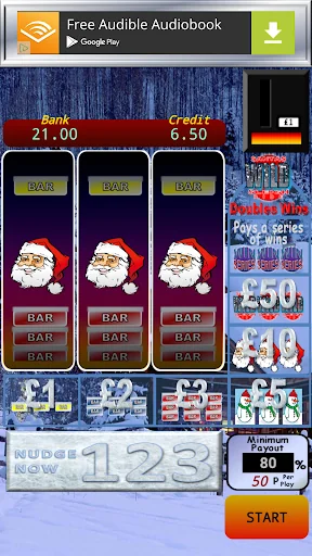 Santas Wild Ride Fruit Machine