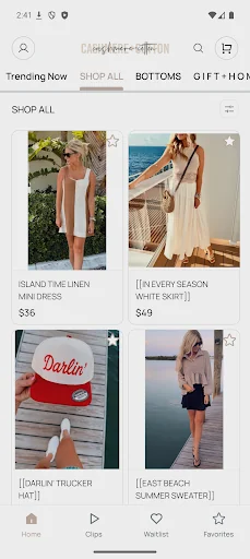 CASHMERE AND COTTON BOUTIQUE