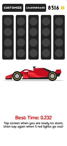Race Start Test Formula Reflex screenshot 1