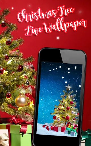 Christmas Tree Live Wallpaper screenshot 1