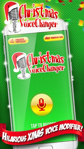 Christmas Voice Changer screenshot 1