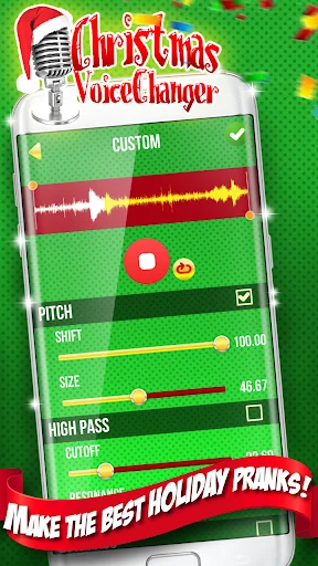 Christmas Voice Changer screenshot 3