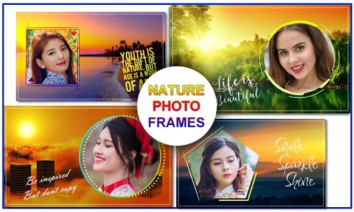 Nature Photo Frames & Text, St screenshot 1