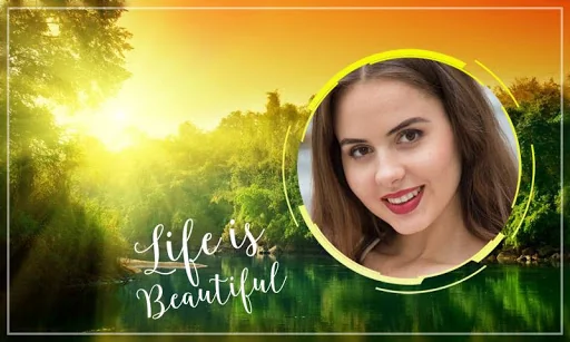 Nature Photo Frames & Text, St screenshot 3
