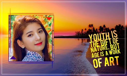 Nature Photo Frames & Text, St screenshot 4