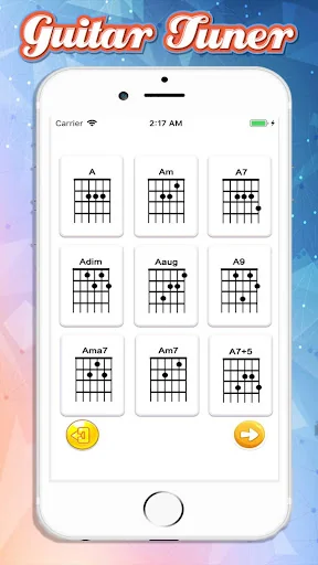 Coach Guitar Tuner Full Chord screenshot 2