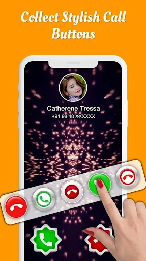 Color Call Flash Screen