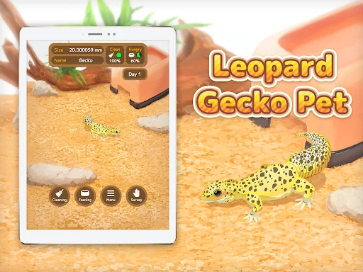 Leopard Gecko Pet screenshot 2