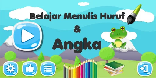 Belajar Menulis Huruf / Angka