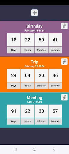 Countdowns for Events