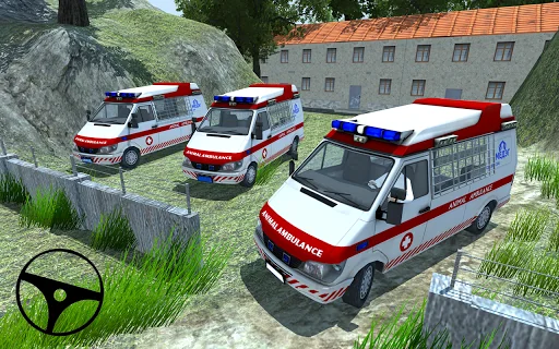 Animal Ambulance Driving Games