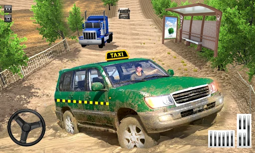 Car 3D Game Taxi Driver