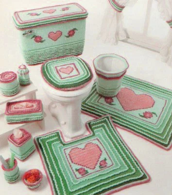 Crochet Bath Set Ideas Simple