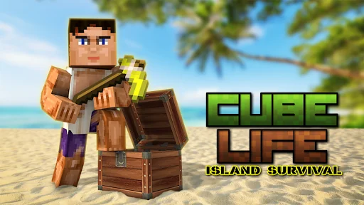 Cube Life: Island Survival screenshot 1
