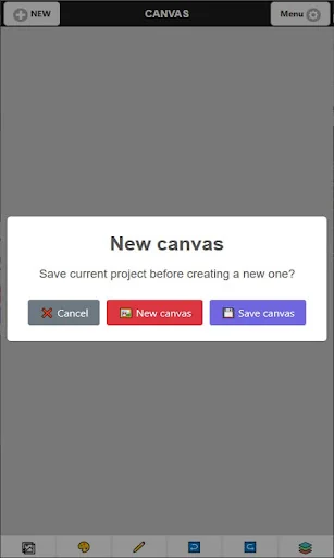 Paint & Draw Canvas