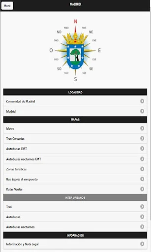 Madrid mapas metro bus offline