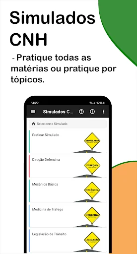 Simulado Prova CNH screenshot 1