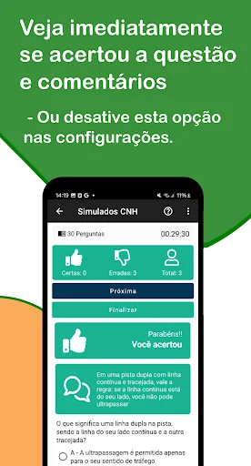 Simulado Prova CNH screenshot 2