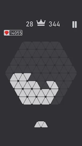 Trigon : Triangle Block Puzzle screenshot 1