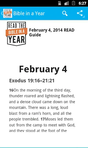 Read Bible in a year - NLT screenshot 2