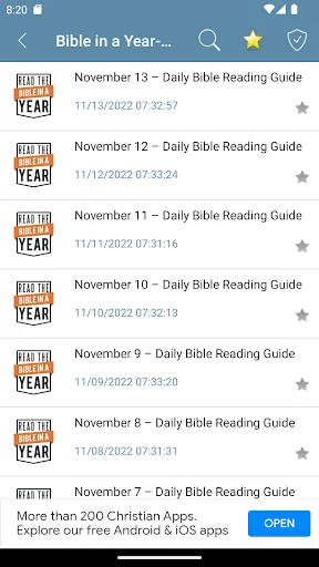 Read Bible in a year - NLT screenshot 4