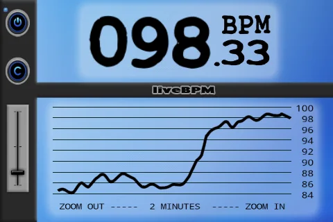 liveBPM - Beat Detector screenshot 1