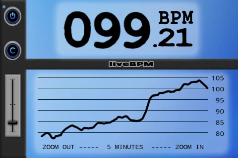 liveBPM - Beat Detector screenshot 2
