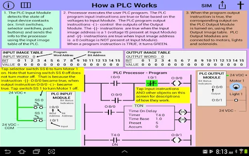 PLC Simulator, Mechatronics, P