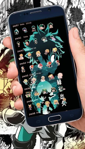 Stickers no Hero for WSP screenshot 1