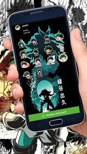 Stickers no Hero for WSP screenshot 4