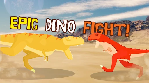 T-Rex Fights Carnotaurus