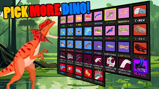 T-Rex Fights More Dinosaurs screenshot 2