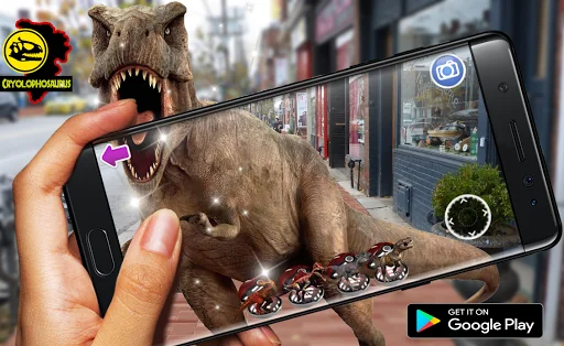 AR Dinosaur in real life  simu