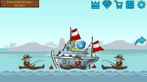 Fisherman - Idle Fishing Tap