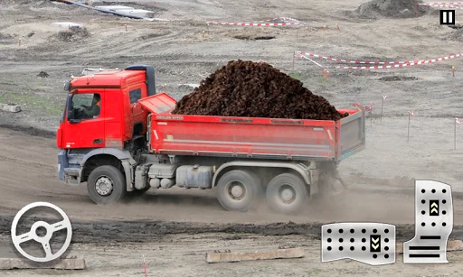 Cargo Truck Transport Driving